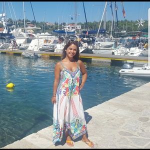 Handkerchief Beach or vacation dress. Size small